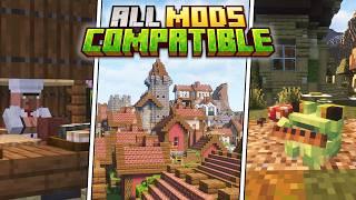 What If Minecraft Villages were GOOD  [MOD PACK] | Forge & Fabric