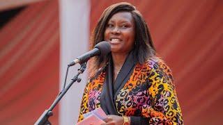 'Rais, Ahsante!' Gov. Cecily Mbarire Praises President Ruto in front of Uhuru Kenyatta in Embu!