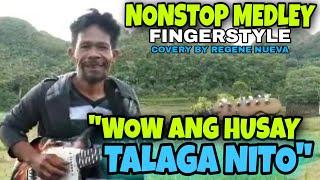 NONSTOP MEDLEY FINGER STYLE by Regene Nueva Amazing guitar talent