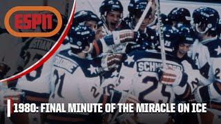 FINAL MINUTE of the Miracle on Ice ️ | Iconic Moments