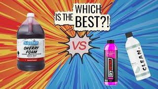 Clean by Pan Shampoo vs DIY Incredible Suds: Can They Replace Cherry Foam By Superior?