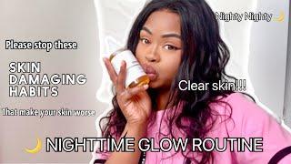 MY CURRENT 5 STEP NIGHTTIME SKINCARE ROUTINE  | Easy and Affordable!!! / 2025 edition