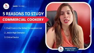 Why study Commercial Cookery in Australia?