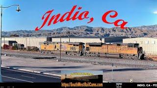 Indio, CA | UPRR Yuma Sub, MP 610.75 - PTZ | SouthWest RailCams LIVE