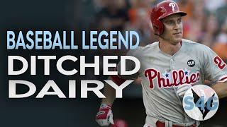 Baseball Legend Chase Utley Extends His Career by Ditching Dairy