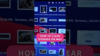 How to Clear System Storage on Mac