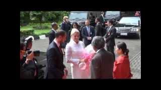 The Royal Couple of Norway Visit to ASEAN Secretariat