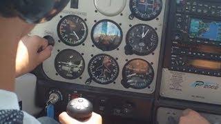 Tecnam P2002JF|Touch and Go at LCLK|Larnaca Intl.