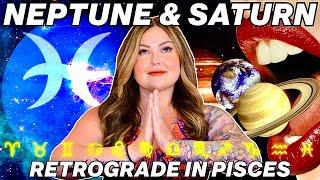 Saturn & Neptune Retrograde in Pisces 2024