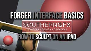 Forger app – iPad sculpting app (master the basics of the interface in 10 minutes)