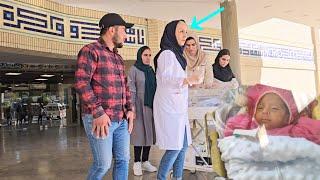 Nemat and Fatima's discomfort after examining the children's eyes and sending Arvin to the hospital