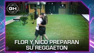 Nico y Flor siguen ensayando su reggaeton caliente  - Gran Hermano