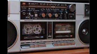 SANYO M-W2K STEREO  RADIO CASSETTE  VINTAGE 1984 VERY RARE