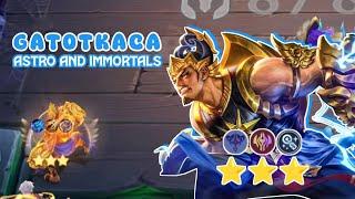 AUSTUS SKILL 2 | Gatotkaca Hyper | Gatotkaca Immortal Astro ⭐⭐⭐ - Crazy Damage | MLBB Magic Chess