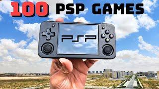 100 PSP Games Tested on ANBERNIC RG35XX H