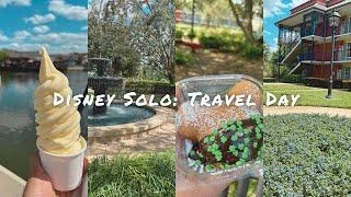 Disney Solo Trip 2023| Travel Day(Port Orleans French Quarter Room Tour and Disney Springs)