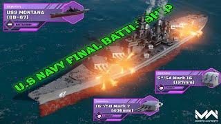 NEW Legendary (Bundle) Battleship! USS Montana (BB-67) Quick View and Gameplay! | Modern Warships