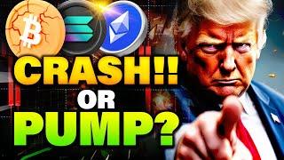 Crash Or Pump - What is Trump's NEXT Crypto Move?