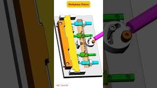 Workpiece Fixture #design #machine #cad