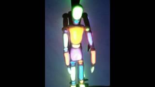 3D Video Projection Mapping - Art Mannequin - Phone footage