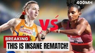 Femke Bol Battles Anna Cockrell & Dalillah Muhammad || Women’s 400m Hurdles – Silesia Diamond League