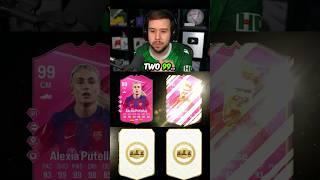 3x 99 FUTTIES CARDS?  #shorts