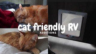 Cat Friendly RV Additions