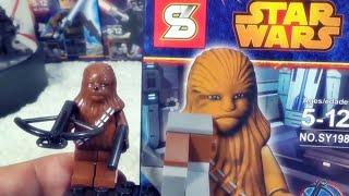 sy 츄바카 스타워크 레고 짝퉁 츄이 Chewbacca 털복숭이 미니 피규어 조립기