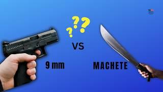 Responsible Gun Owner WINS in Handgun VS Machete Showdown!