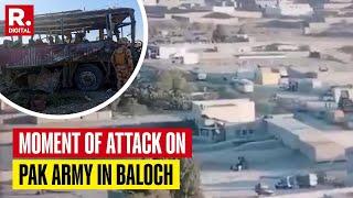 Noshki Fidayee: Moment When Pakistan Army Buses Were Attacked By Baloch Liberation Army | BLA