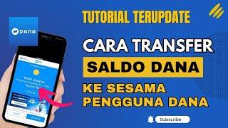 Cara Transfer Saldo DANA ke Sesama Pengguna Dana