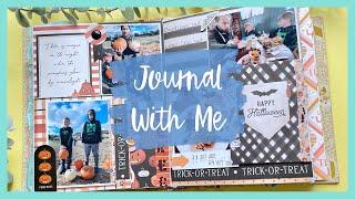 Journal With Me Episode #030 | Memory keeping about Halloween weekend