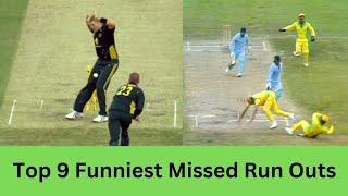 Top 9 Funniest Missed Run Outs In Cricket History