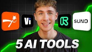 Mit diesen 5 AI Tools gehst du in 2025 VIRAL auf TikTok! (als Anfänger)