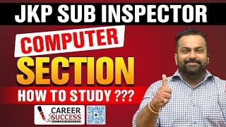 Jkp Sub Inspector Computer Section | How to study ||Download Pdf @CareerSuccessJammuJkpsi syllabus