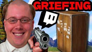 GRIEFING a Streamer in RUST - trolling highlights