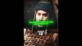 "Baldwin IV wore a mask for the first time" | Ready to face Salahuddin on the battlefield #shorts