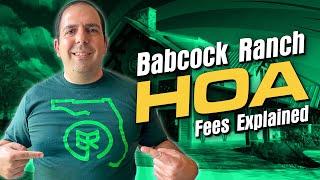 Babcock Ranch HOA Fees Explained