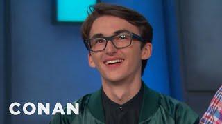 It’s Nice To See Isaac Hempstead Wright Walking Around | CONAN on TBS