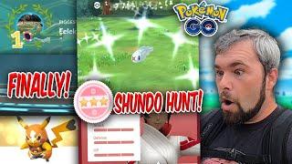 Shundo Tynamo Hunt! We got VERY Lucky! (Pokémon GO)