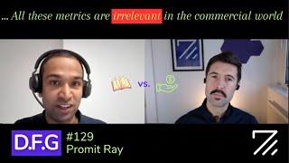 #129 -  Data Science & AI: Research vs. Industry (Promit Ray)