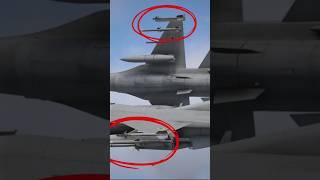 "Why Ukrainian F-16s Carry Only 4 Air-to-Air Missiles Instead of 9?" #military #shorts