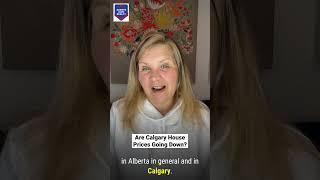 Are Calgary House Prices Going Down? #calgaryrealestate