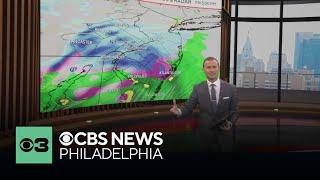 What to expect as snow arrives in Philadelphia area Friday; how much snow is forecast on Monday?