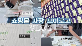 Vlog  말 많고 (진짜 많음) 탈 많은 쇼핑몰 사장 브이로그