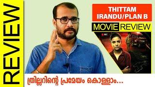 Thittam Irandu (Plan B) Tamil Movie Review by Sudhish Payyanur | Vignesh Karthik | Aishwarya Rajesh