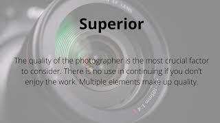 Joseph Blake smith ar |  Questions When Choosing Wedding Photographer