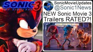 NEW Sonic Movie 3 Trailers RATED ALREADY?! [TWO New Trailers]