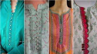 New Neck Designs 2024 For Winter/ Gala Design / Kurti Neck Designs