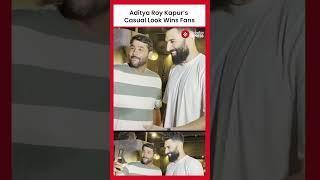 Aditya Roy Kapur Spotted in Mumbai, Greets Fans with Casual Charm